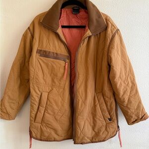 Prana Women’s Tan Quilted Jacket - size xs.
